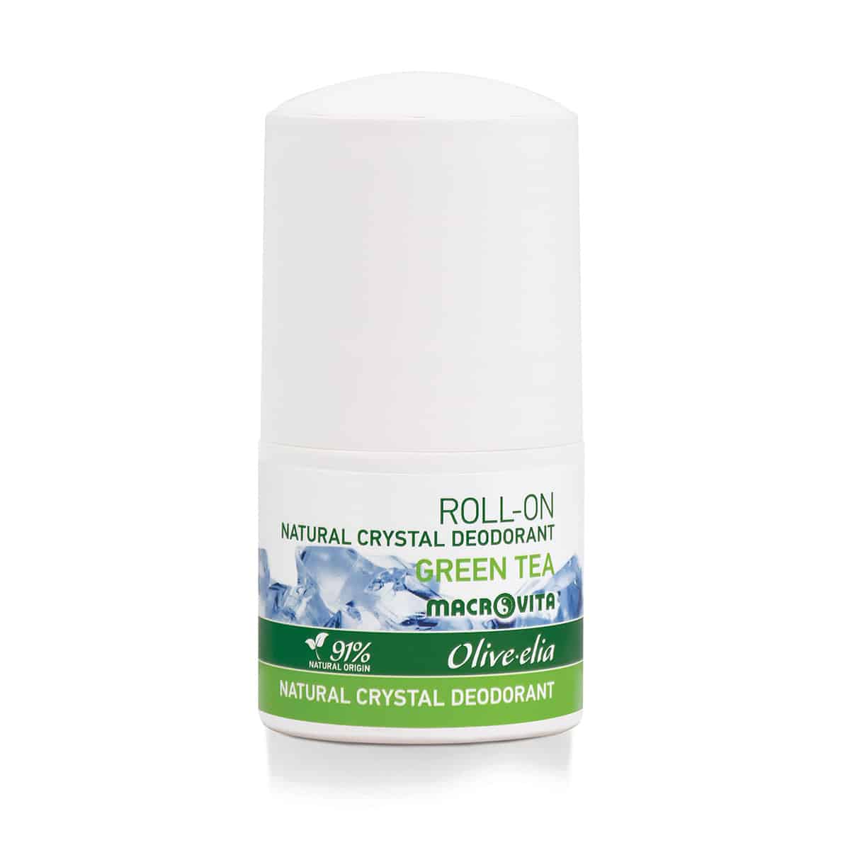 Prirodni dezodorans od kristala Green Tea (Roll-on)