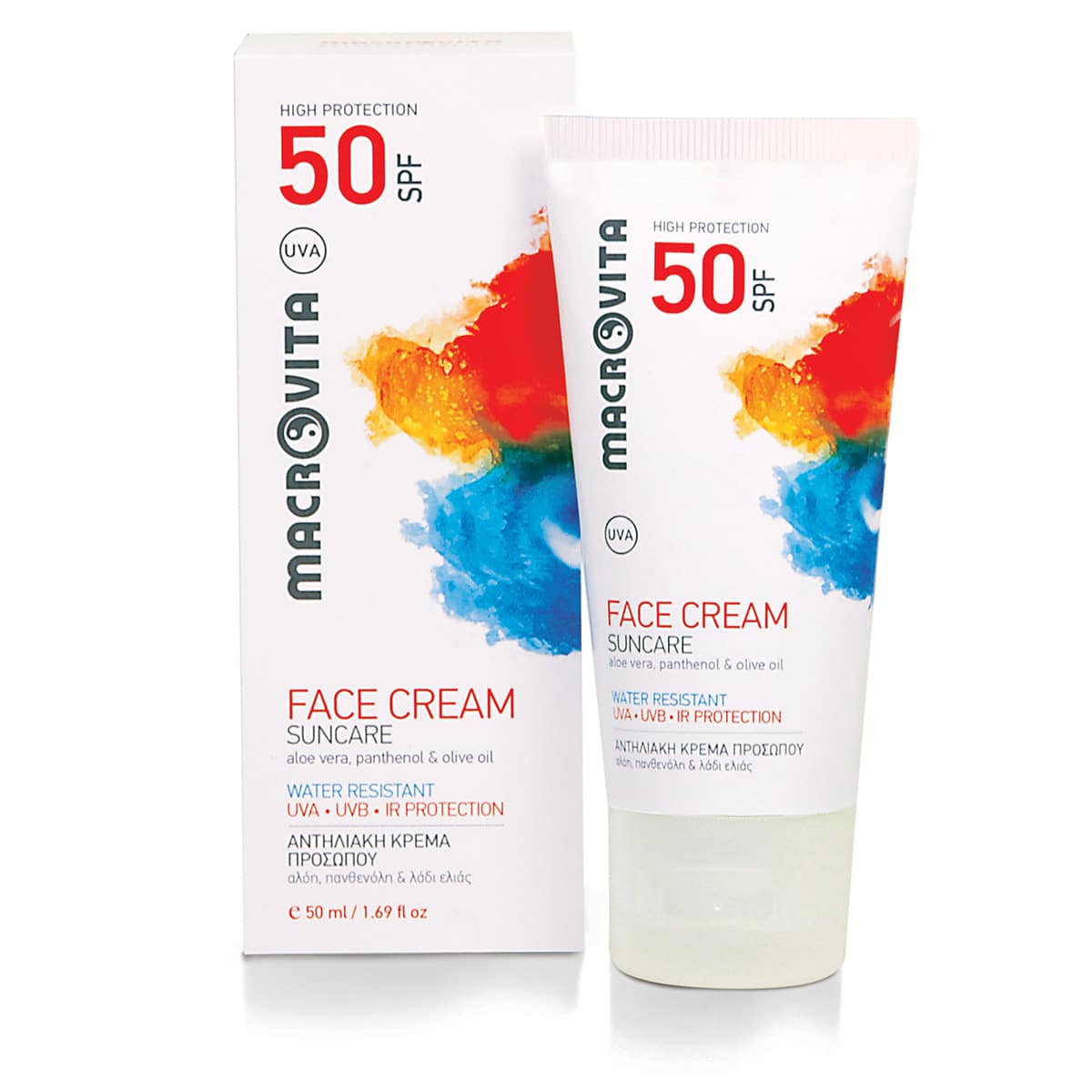 Krema za zaštitu lica od sunca SPF 50